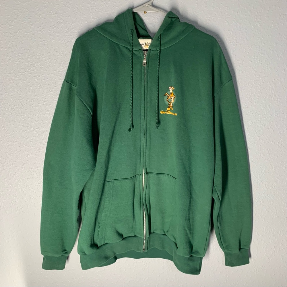 Vintage Walt Disney World Tigger Hooded Sweatshirt Hoodie